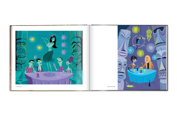 "SHAG EXOTICA" Hardcover Book | Tiki Exoticism & Fine Art | Shag (Josh Agle) | The Shag Store (Interior 13)
