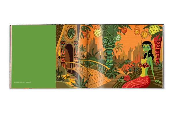 "SHAG EXOTICA" Hardcover Book | Tiki Exoticism & Fine Art | Shag (Josh Agle) | The Shag Store (Interior 4)