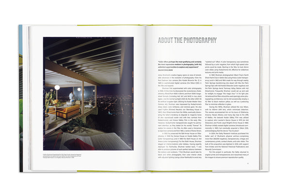 "JUILUS SCHULMAN COLOR" Hardcover Book | Mid-Century Modern Photography (Interior 5)