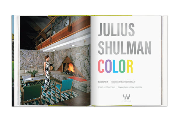 "JUILUS SCHULMAN COLOR" Hardcover Book | Mid-Century Modern Photography (Interior 1)