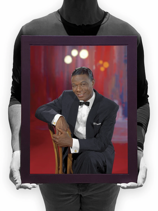 "NAT KING COLE: STARDUST" Limited Edition Hardcover Book in Clamshell Case (2)