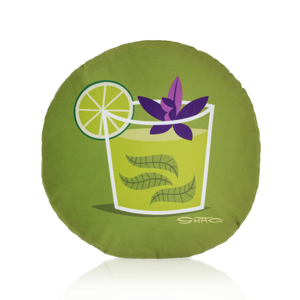 "Lime Slice" Shag Throw Pillow | Drink Side | Shag (Josh Agle) | The Shag Store