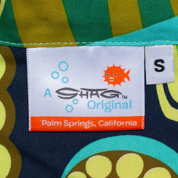 "Exoticon" Aloha Shirt | Shag (Josh Agle) | Tag | The Shag Store