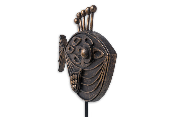 "Bronze Fins" Three Sculpture Set | Medium Whalefish | Shag (Josh Agle) | The Shag Store