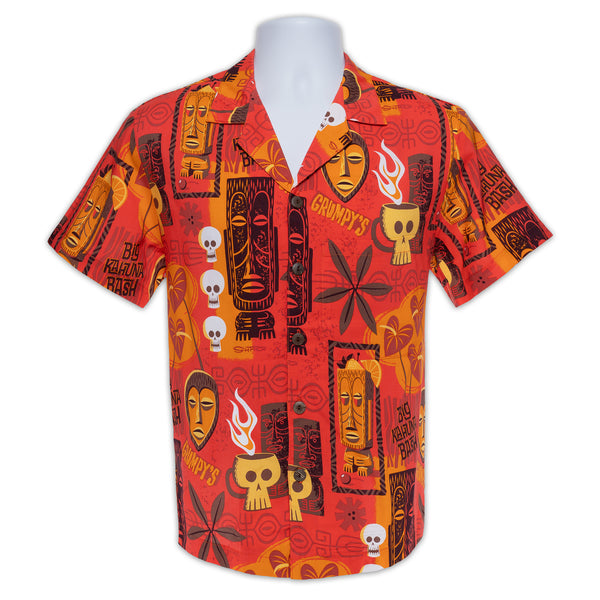 "Big Kahuna Bash" Aloha Shirt | Shag (Josh Agle) | Front | The Shag Store
