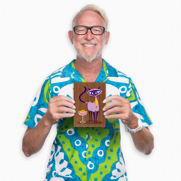 "Violette" Fine Art Print on Wood | "The Intoxicats" Series