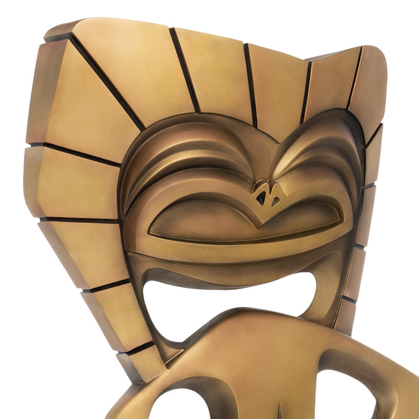 "Ku-Kua" Cold Cast Bronze Sculpture | Shag (Josh Agle) | The Shag Store (Close Head)