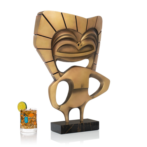"Ku-Kua" Cold Cast Bronze Sculpture | Shag (Josh Agle) | The Shag Store