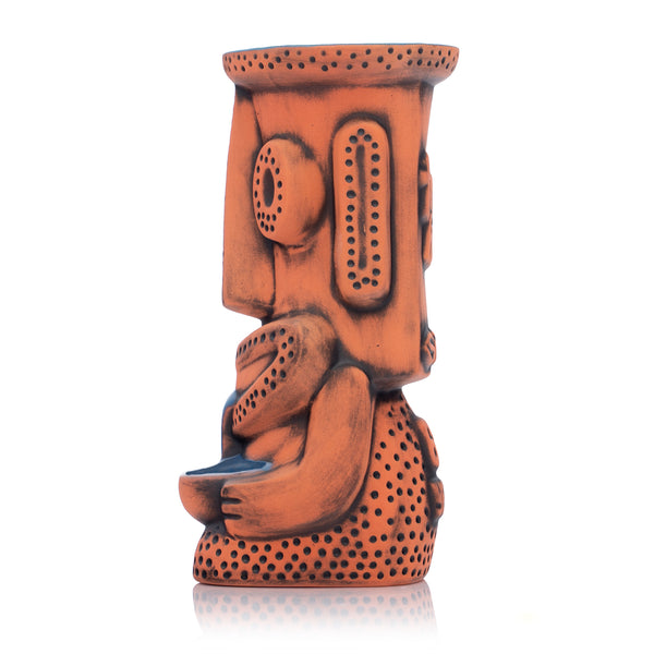 "The Cool Drooler" Tiki Mug & Fine Art Print | "Shag Store" Orange Edition | Tonga Hut's 65th Anniversary Mug