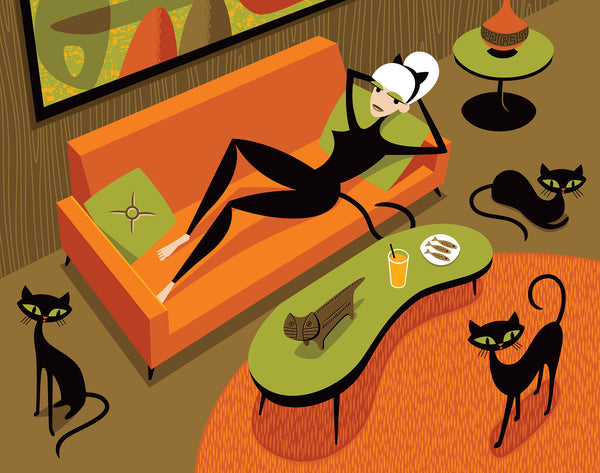 "The Copycat" Fine Art Print