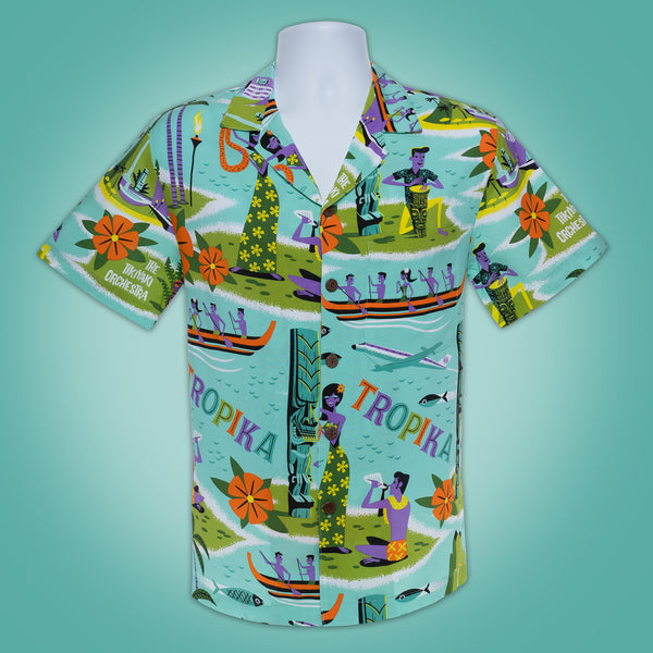 "Tropika" Tikiyaki Orchestra Aloha Shirt | Shag (Josh Agle) | The Shag Store
