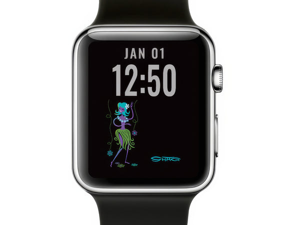 "Hula Power 2" Shag iWatch Wallpaper | Shag (Josh Agle) | The Shag Store