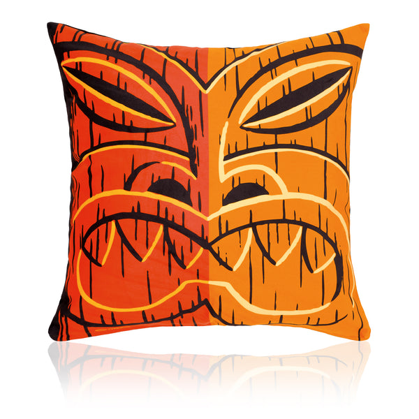 Orange Tiki Pillow | Shag (Josh Agle) | The Shag Store