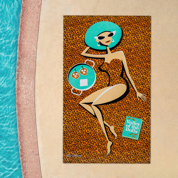 "Summer Reading" Beach Towel | Shag (Josh Agle) | The Shag Store