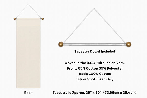 Shag's Tiki Tapestries | Back Image and Information | Shag (Josh Agle) | The Shag Store