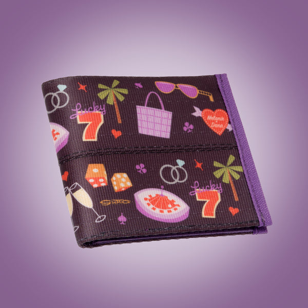 Wallet (Billfold) | Shag X Harveys "Viva Las Vegas" | Seatbelt Material | Shag (Josh Agle) | The Shag Store (2)