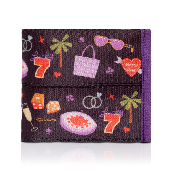 Wallet (Billfold) | Shag X Harveys "Viva Las Vegas" | Seatbelt Material | Shag (Josh Agle) | The Shag Store (3)