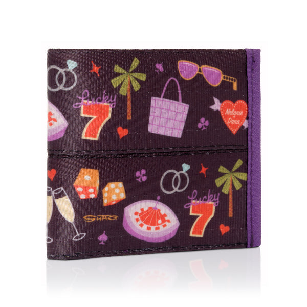 Wallet (Billfold) | Shag X Harveys "Viva Las Vegas" | Seatbelt Material | Shag (Josh Agle) | The Shag Store
