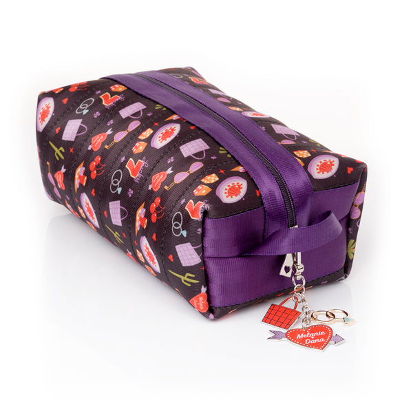 Dopp Kit (toiletry bag) | Shag X Harveys "Viva Las Vegas" | Seatbelt Material | Shag (Josh Agle) | The Shag Store