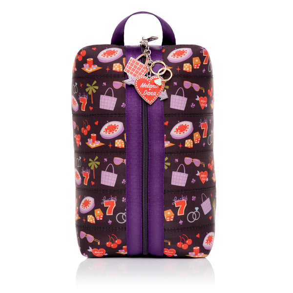 Dopp Kit (toiletry bag) | Shag X Harveys "Viva Las Vegas" | Seatbelt Material | Shag (Josh Agle) | The Shag Store (2)