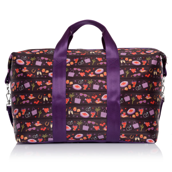 Weekender Seatbelt Bag | Shag X Harveys "Viva Las Vegas" | Shag (Josh Agle) | The Shag Store