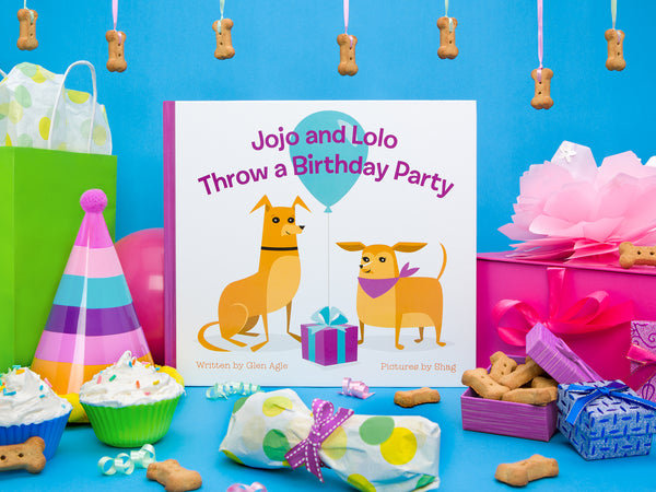 "Jojo and Lolo Throw a Birthday Party" Children's Book | The Shag Store