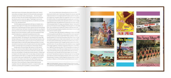 "SHAG · PALM SPRINGS" Collector's Edition | Orange Clamshell Case | Book Interior 2 | Shag (Josh Agle) | The Shag Store
