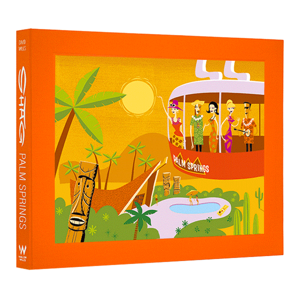 "SHAG · PALM SPRINGS" Collector's Edition | Orange Clamshell Case | Shag (Josh Agle) | The Shag Store (2)