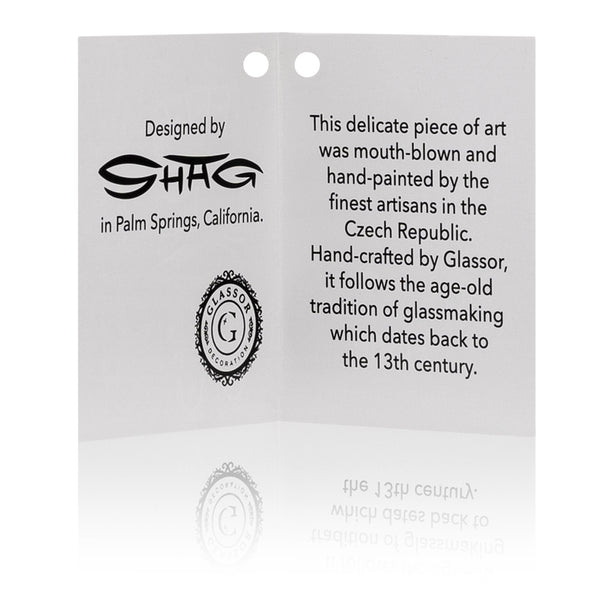 Shag's European Hand-Blown Glass Holiday Ornament Set | Shag (Josh Agle) | The Shag Store (Label)