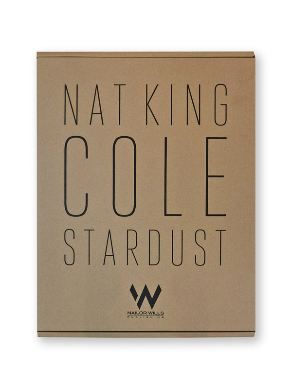 "NAT KING COLE: STARDUST" Limited Edition Hardcover Book in Clamshell Case | Package