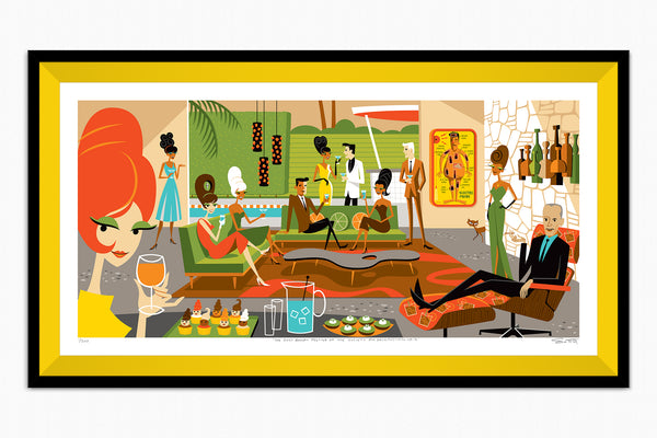“The First Annual Meeting of the Society for Architectural Hair” Fine Art Print