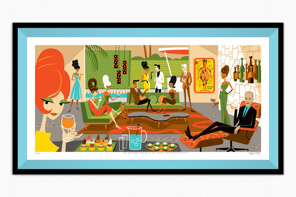 “The First Annual Meeting of the Society for Architectural Hair” Fine Art Print
