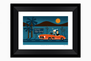 "Desert Drive" Fine Art Print