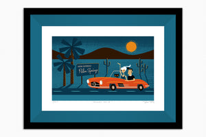 "Desert Drive" Fine Art Print