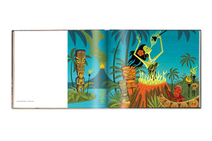 "SHAG EXOTICA" Hardcover Book | Tiki Exoticism & Fine Art | Shag (Josh Agle) | The Shag Store (Interior 1)