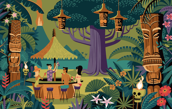 "Exotica" Fine Art Print | Shag (Josh Agle) | The Shag Store