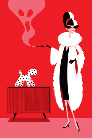 "The Fur Aficionado" Fine Art Print