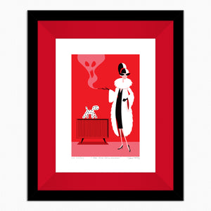 "The Fur Aficionado" Fine Art Print