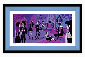 "Goth Night" Fine Art Print