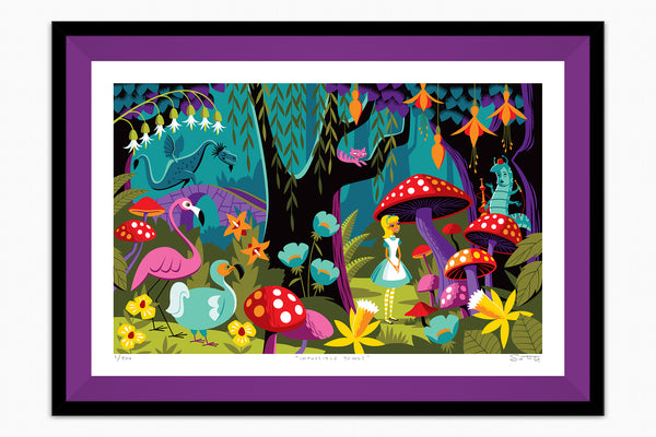 "Impassible Things" Fine Art Print | Alice's Adventures in Wonderland