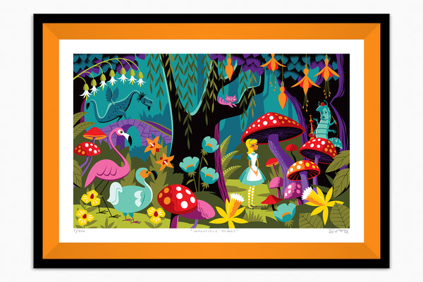 "Impassible Things" Fine Art Print | Alice's Adventures in Wonderland