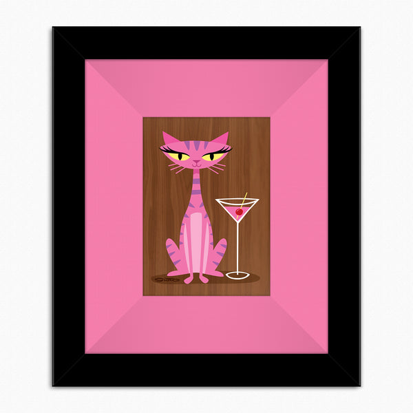 "Cosmo" Fine Art Print on Wood | "The Intoxicats" Series