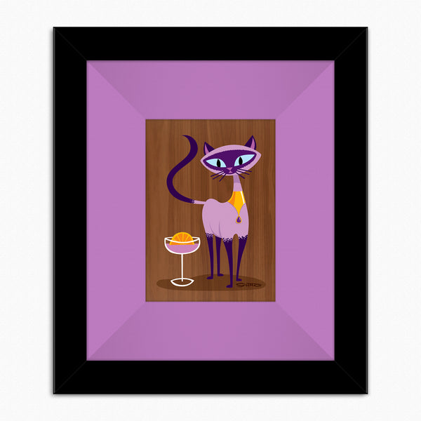 "Violette" Fine Art Print on Wood | "The Intoxicats" Series