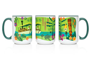 "Kona Express" Coffee Mug | Shag (Josh Agle) | The Shag Store