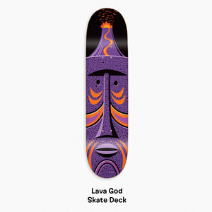 Shag's "Tiki God" Fine Art Skateboard Decks