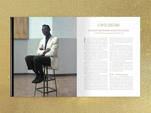 "NAT KING COLE: STARDUST" Limited Edition Hardcover Book in Clamshell Case | Book Interior (5)