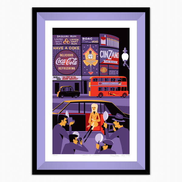 "Nancy in London" Fine Art Print | Hand-Signed by Nancy Sinatra & Shag
