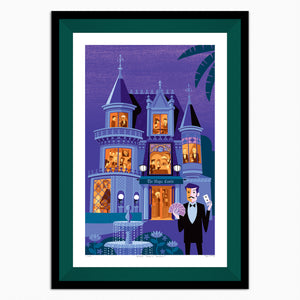 "Seven Magic Rooms" Fine Art Print | Hollywood's Magic Castle