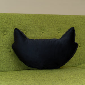 "Black Cat" Throw Pillow | Shag (Josh Agle) | The Shag Store (Sofa Back)