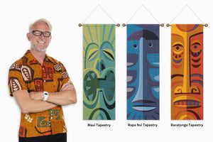 Shag's Tiki Tapestries with Shag (Josh Agle) | The Shag Store